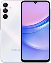 Samsung Galaxy A15 (SM-155M/DSN), 128GB 6GB RAM, Dual SIM, Factory Unlocked GSM, International Version (Wall Charger Bundle) (Light Blue)