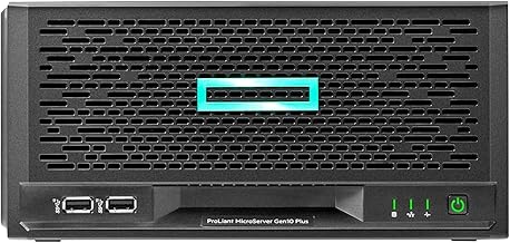 HPE ProLiant MicroServer Gen10 Plus v2 Ultra Micro Tower Server for Small Business, Xeon E-2314 2.8GHz, 64GB Memory, 4TB SSD