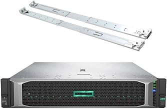 HPE ProLiant DL380 Gen10 2U Rack Server Bundle with Dual Xeon 6130 2.10 GHz, 256GB DDR4 Memory, 7.68TB Enterprise SSD Storage, RAID, Dual Power, iLO, Rail Kit