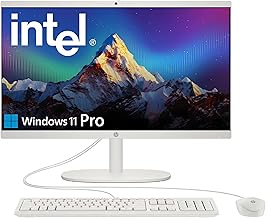 2025 22" FHD All-in-One Desktop Computer • The New Version for Everyday Use • Latest 13th Gen Intel Quad-Core Processor • 8GB DDR5 • 128GB Storage • HDMI, Type-C, Wi-Fi 6, HD Webcam,• Win11 Pro