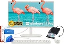 2025 All-in-One Desktop Computer - Intel Celeron J4025 Processor • 21.5'' FHD Display • Free External CD/DVD Drive • Microsoft Office Lifetime • 32GB RAM • 1TB SSD • Wi-Fi 6 • Win 11 Pro • White