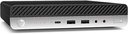 HP EliteDesk 800 G4 Mini Tiny Business PC, Intel Hexa-Core i5-8500T up to 3.5GHz, 16GB DDR4 RAM, 256GB NVMe SSD, Dual Monitor Support, WiFi, Bluetooth, HDMI, DisplayPort, Win11 Pro 64-bit (Renewed)