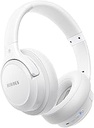 BERIBES Bluetooth Headphones Over Ear, 65H Playtime and 6 EQ Music Modes Wireless Headphones with Microphone (White)