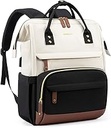 LOVEVOOK Laptop Backpack for Women, 15.6 Inch Work Business Backpacks Purse with USB Port, Large Capacity Nurse Bag College Bookbag for School, Waterproof Casual Daypack for Travel