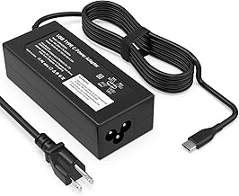 65W USB C Laptop Charger Compatible with Dell Laptop Charger and More Chromebook Type C Power Cord