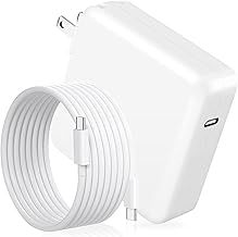Mac Book Pro Charger - 118W USB C Fast Charger Power Adapter Compatible with MacBook Pro & MacBook Air 13, 14, 15, 16 inch, M1 M2 M3 M4, New ipad Pro and All USB C Device, 6.6ft Charge Cable