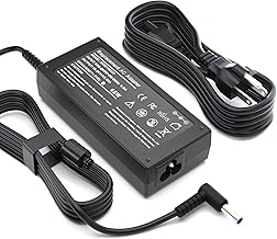 65W Laptop Charger for HP Pavilion x360 14 15 15.6 17, Envy x360 13 15 15.6 17, Elitebook 840 G5, 15-f111dx 15-f211wm 15-f233wm 15-f278nr 15-r052nr 15-r132wm Power Cord 19.5V 3.33A Charging Cord