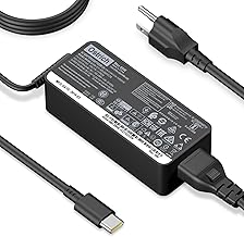 Charger for Lenovo Laptop Computer Thinkpad Yoga Chromebook USB C Laptop Charger 65W 45W