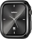 Metal Case Compatible with Apple Watch Series 6 5 4 SE 40mm with Screen Protector, Elegant Shimmering Metal Bumper Luxe Protection for Women‘s iWatch 40 mm